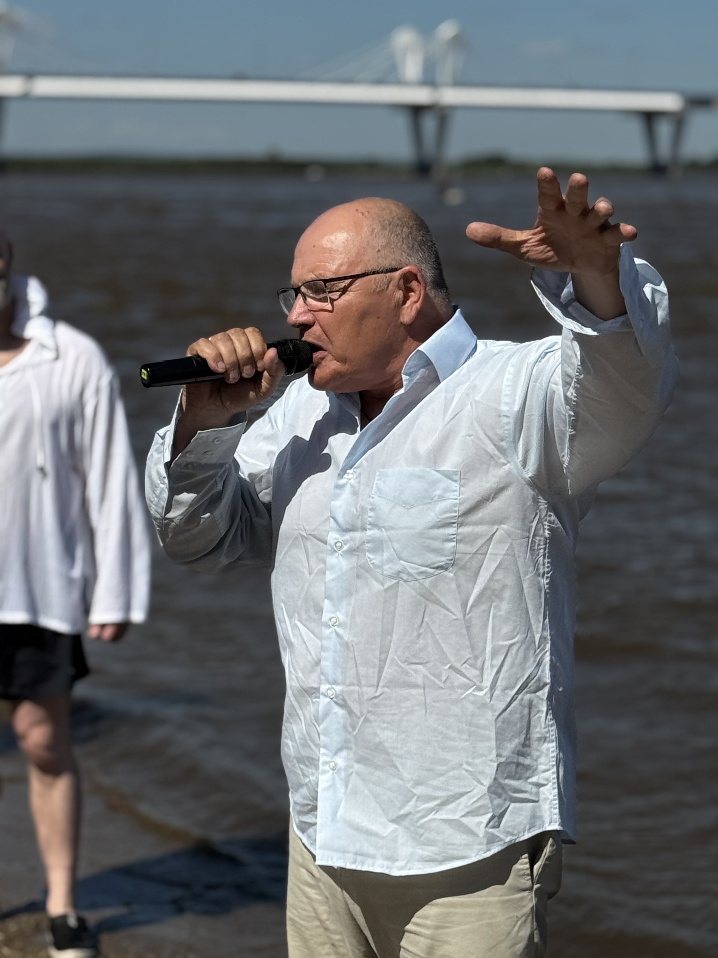 Водное крещение на реке Зея прошло в Благовещенске